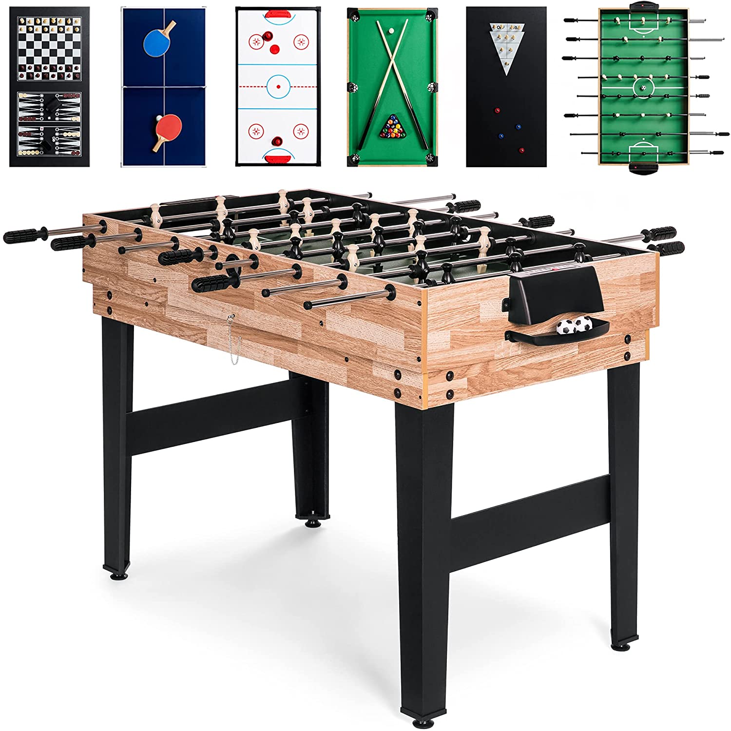 Best Choice Products Interchangeable Gaming Ping Pong Table