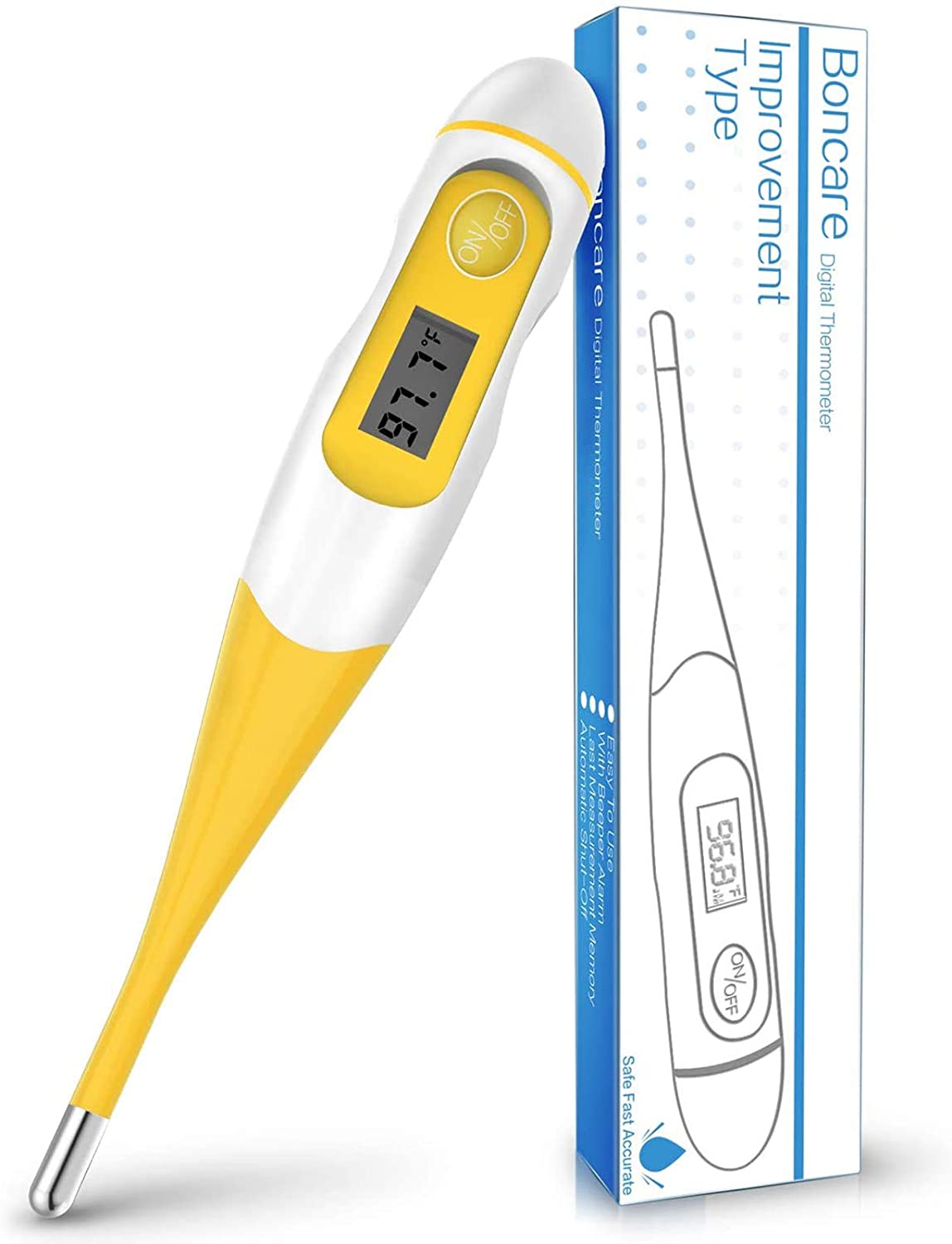 Boncare Battery Powered Digital Oral Thermometer