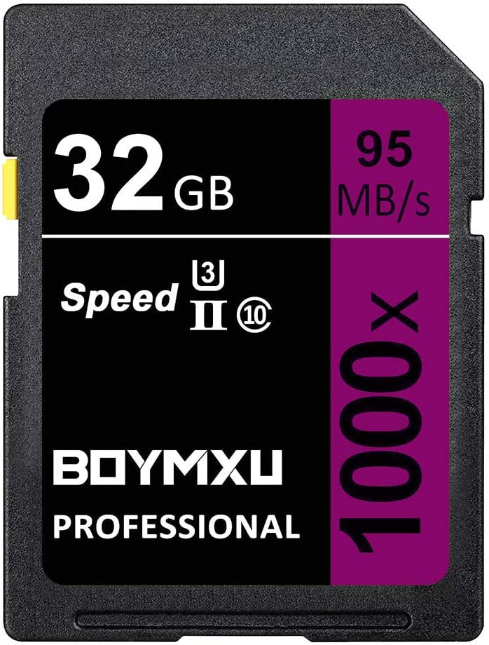 BOYMXU Wide Compatibility Memory Card, 32GB