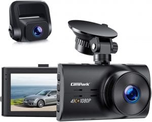 Campark 4K &1080P Front & Rear Dashboard Car Camera