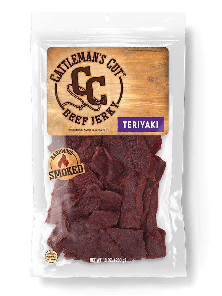 Cattleman’s Cut Hardwood Smoked Beef Jerky, 10-Ounce