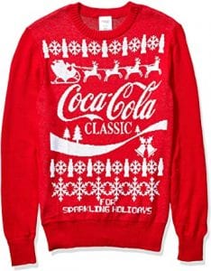 Coca-Cola Red Ugly Christmas Sweater For Men