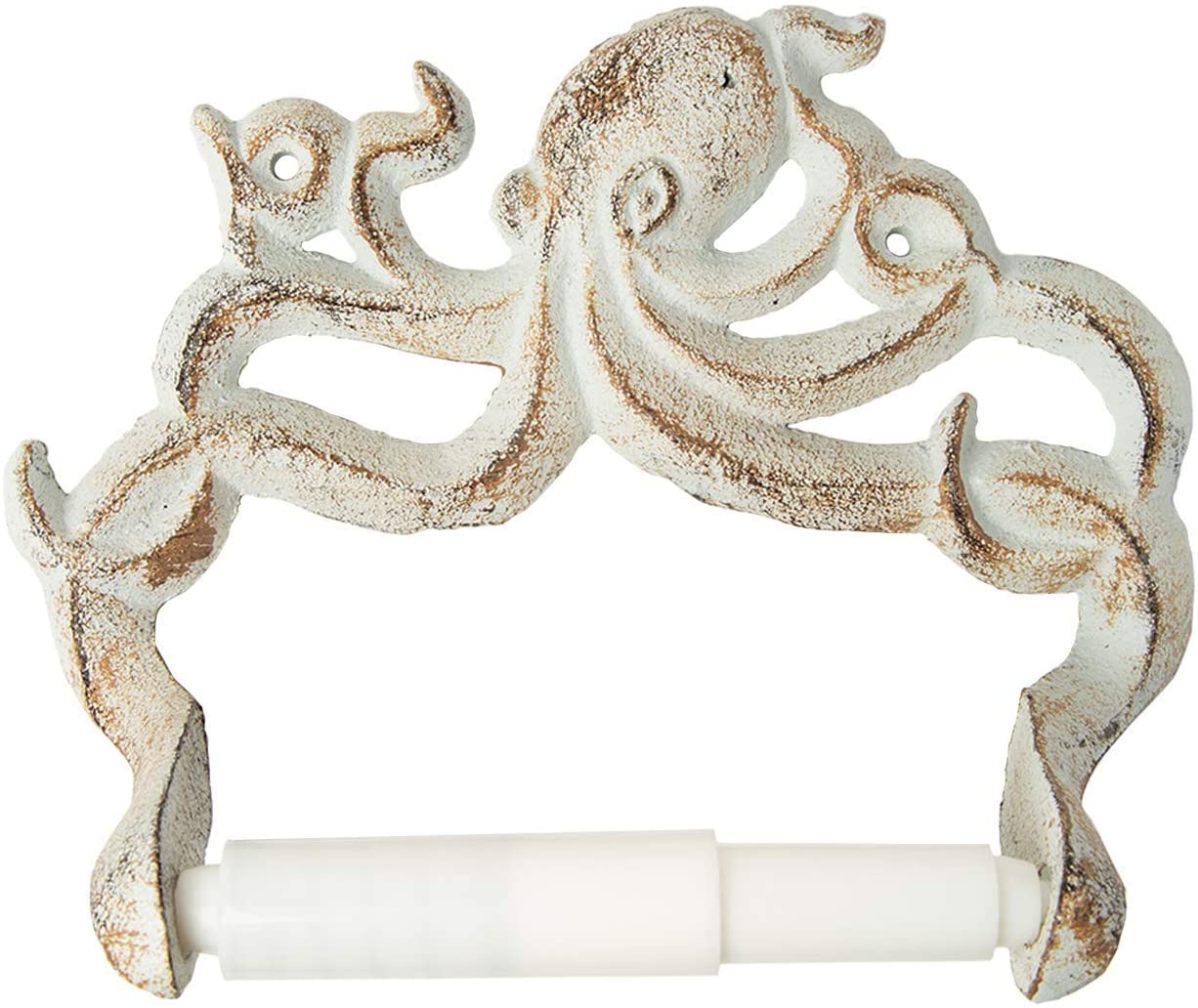 Comfify Vintage Octopus Bathroom Toilet Paper Holder Beach Decor
