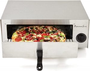 Continental Electric PS75891 Professional Stainless Steel Countertop Pizza Oven