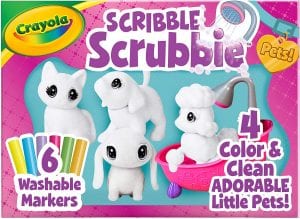 Crayola Scribble Scrubbie Pets Art Gift For 3 Year Old Girls