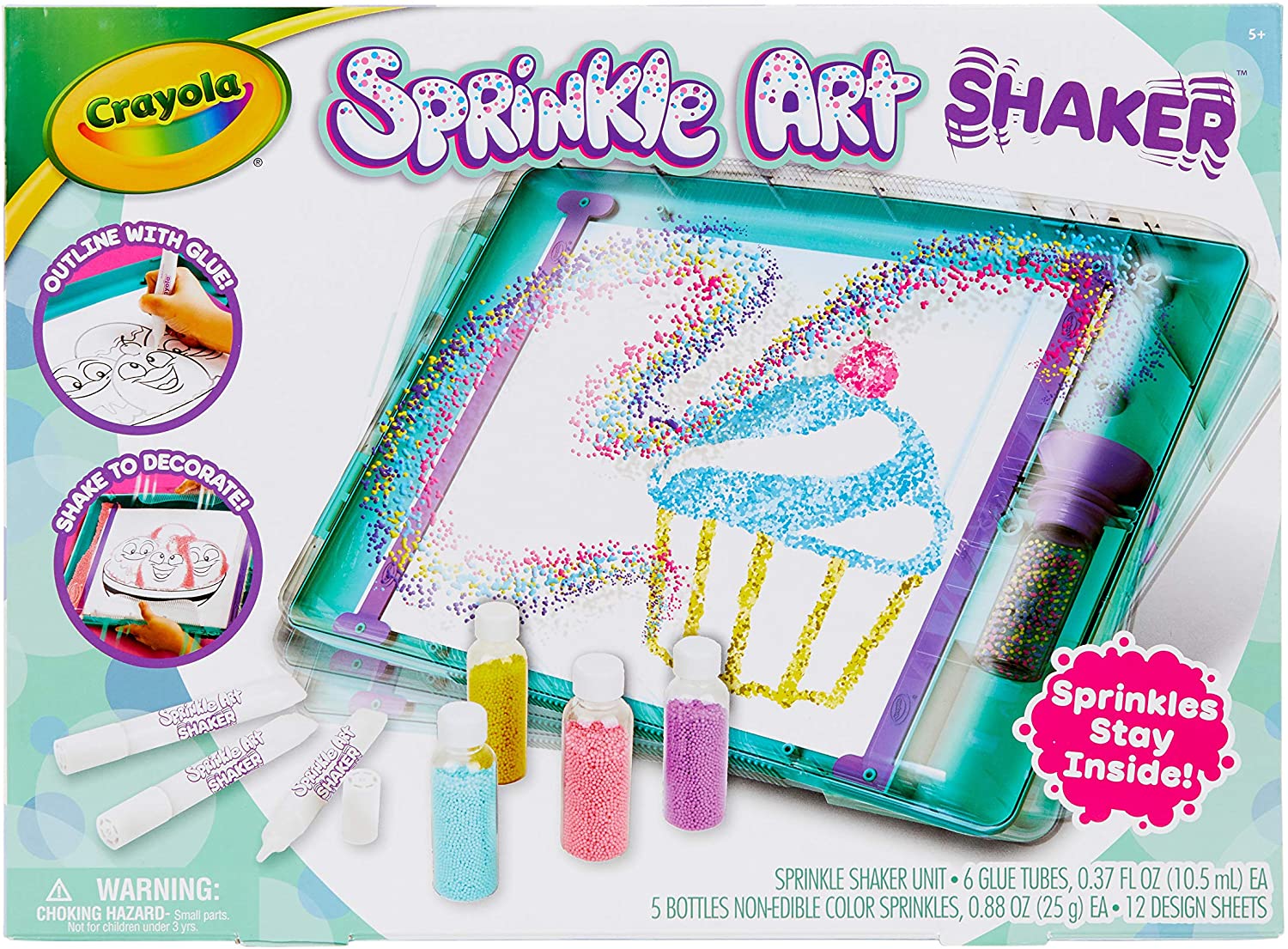 Crayola Glitter Art Shaker 5-Year-Old Girl’s Gifts