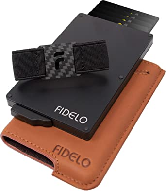 FIDELO Slim RFID Minimalist Wallet