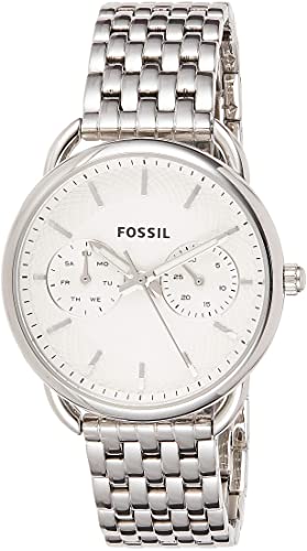 Fossil Womens Tailor ES3712 White & Silver Watch