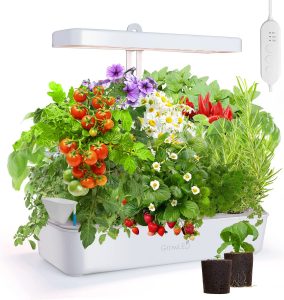 GrowLED Advanced Indoor Hydroponic System, 10-Pod