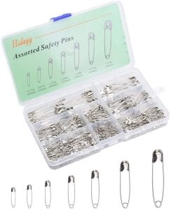 Hidayy Assorted Safety Pins & Storage Case