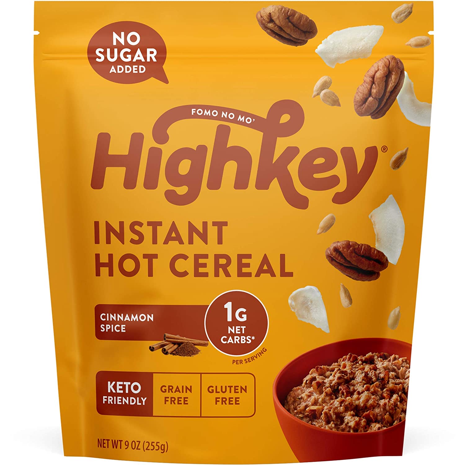 HighKey Keto Instant Hot Cereal
