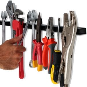 HMmagnets Wall-Mounted Magnetic Tool Organizer
