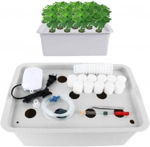 Homend Food-Grade Bucket Indoor Hydroponic Grow System, 11-Pod