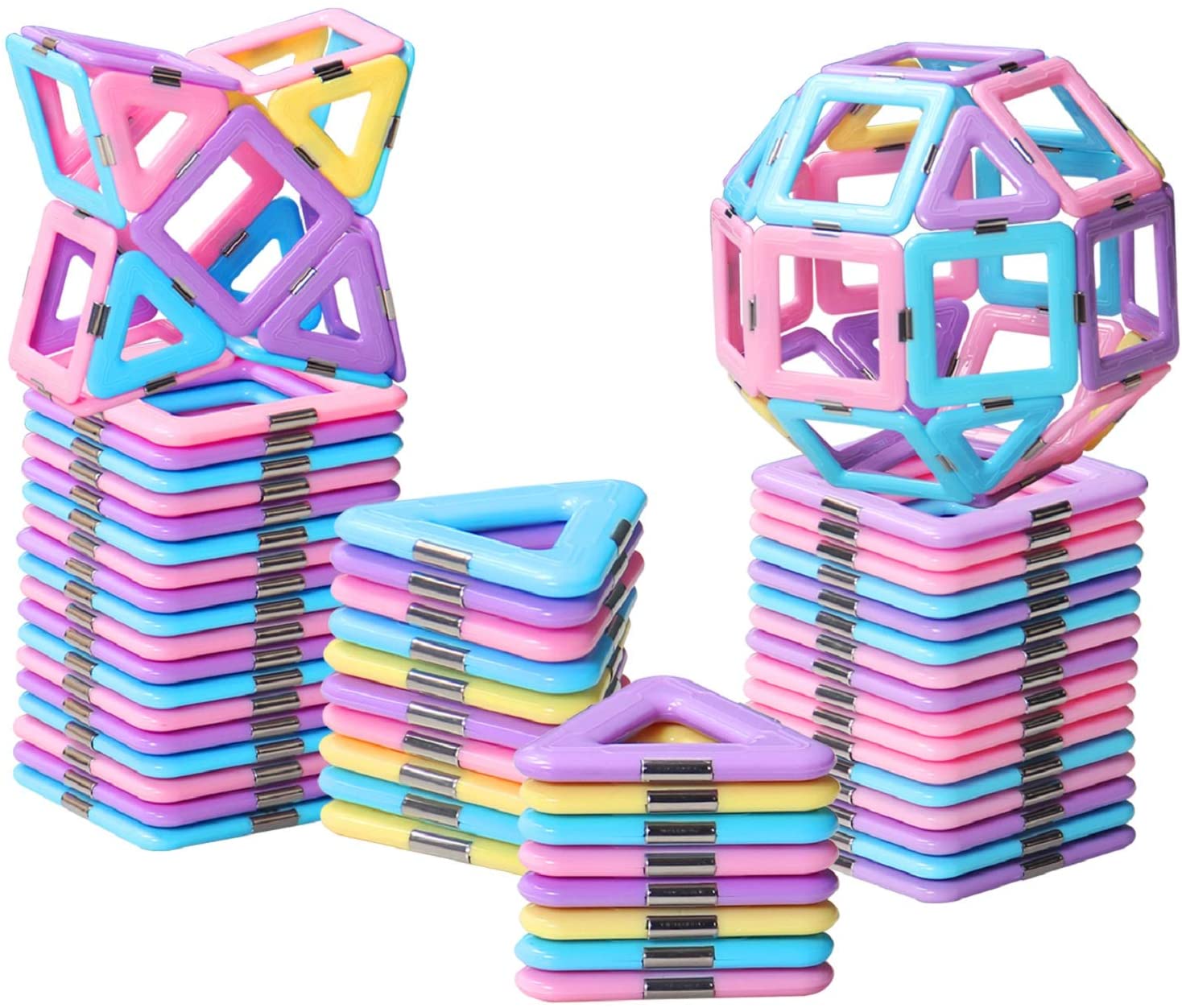 HOMOFY Geometric Magnetic Blocks Toy For Girls