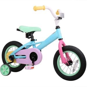 JOYSTAR Macarons Kid’s Training Wheels Bicycle