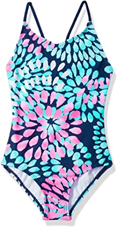Kanu Surf Girls’ Daisy Beach 1-Piece Swimsuit