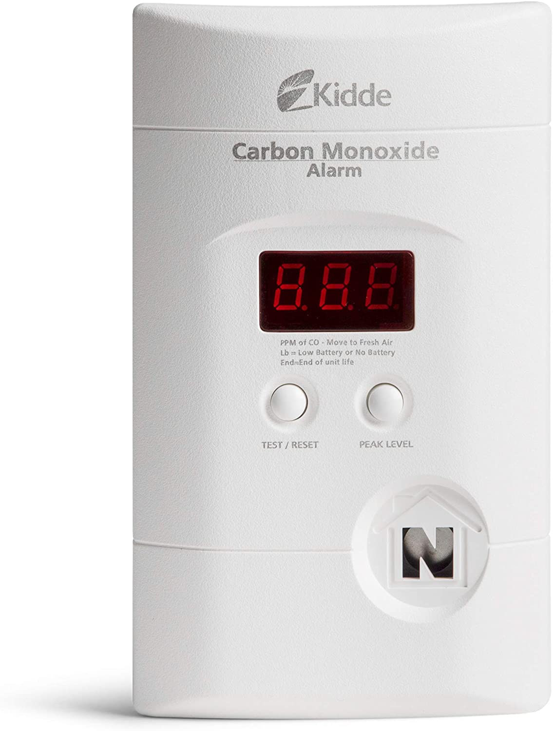 Kidde Nighthawk White Plug-In Carbon Monoxide Alarm