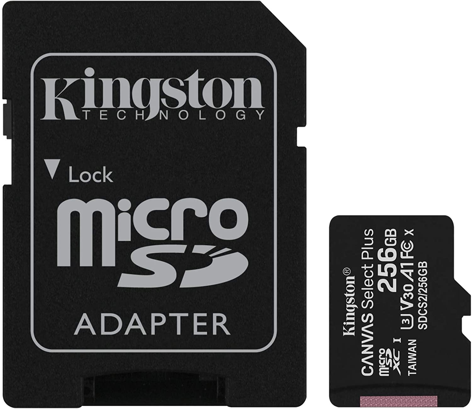 Kingston X-Ray Proof Adapter Memory Card, 256GB