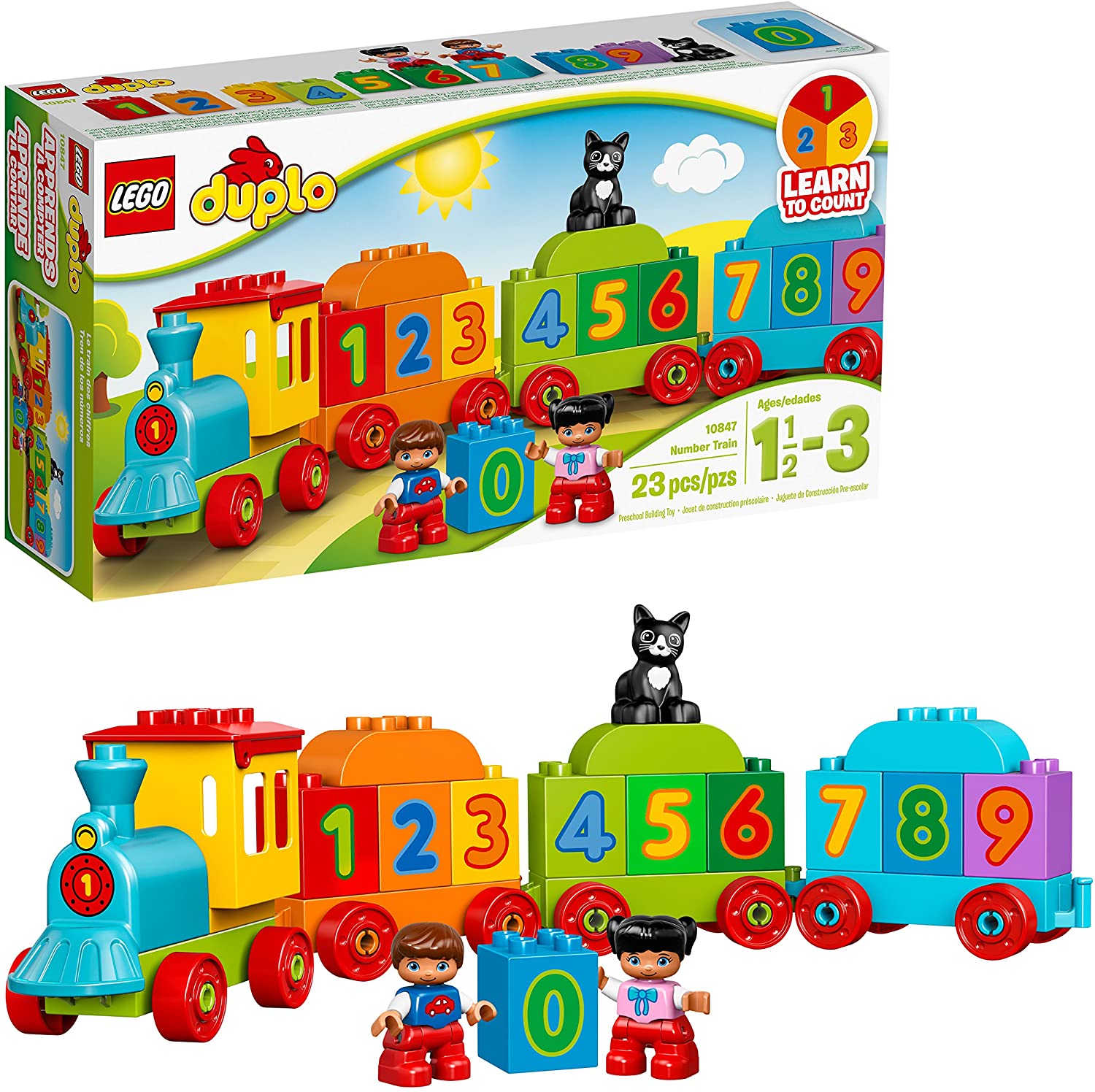LEGO DUPLO My First Number Train Counting Set
