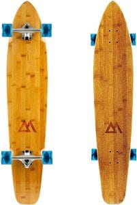 Magneto Wooden Gravity Cast Skateboard, 44 x 9-Inch