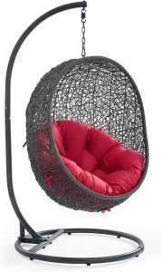 Modway Contemporary Swing Egg Chair