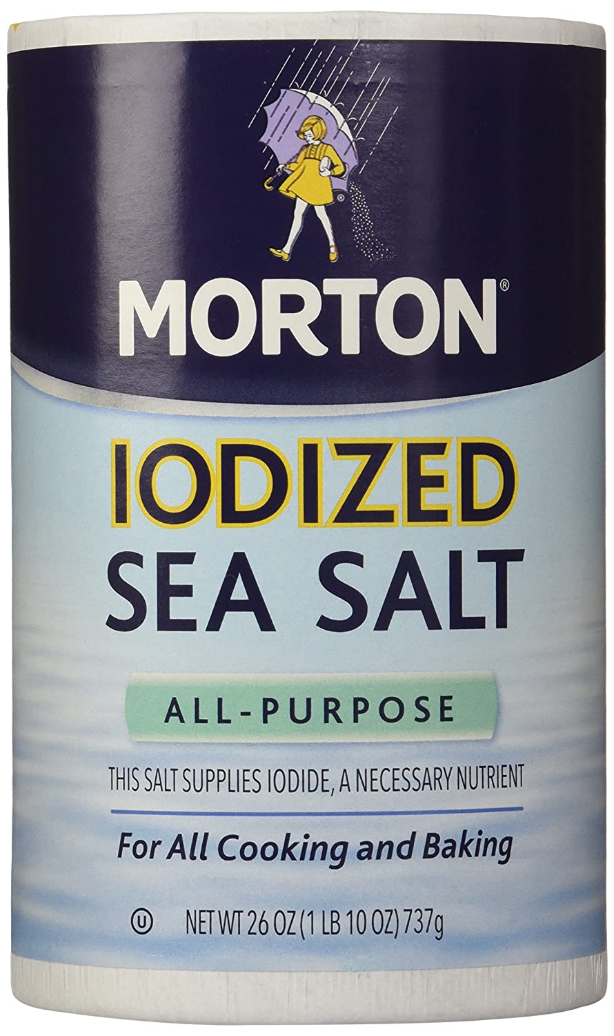 Morton Salt All-Purpose Sea Salt For Cooking, 2-Pack