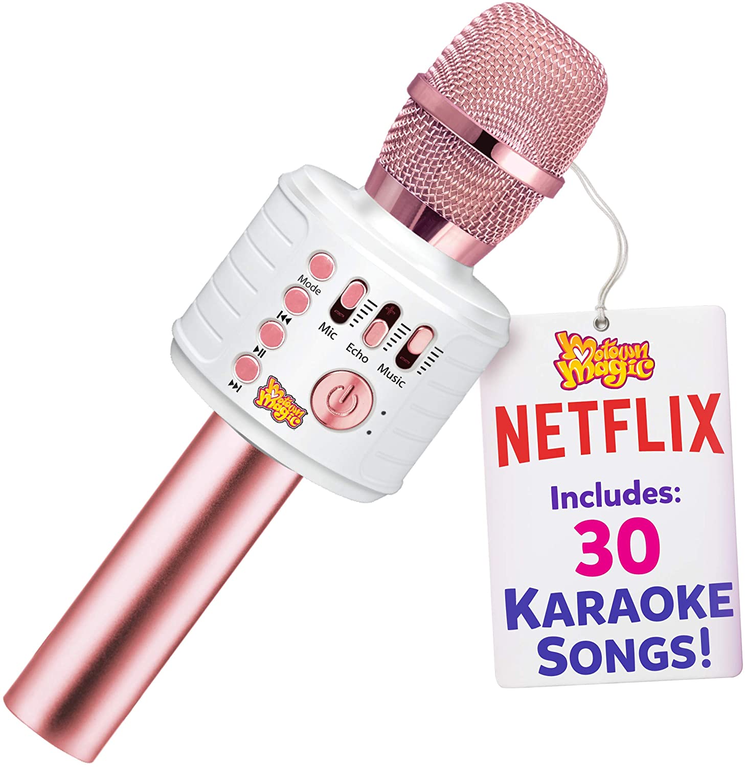 Move2Play Motown Karaoke Microphone Girls’ Toy, Age 5