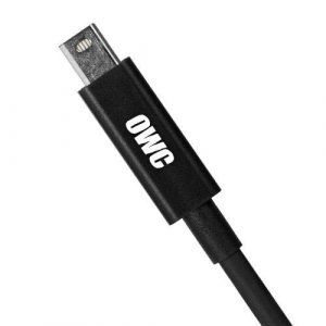 OWC OWCCBLTB1MBKP Premium Workflow Thunderbolt 2 Cable, 3.2-Foot