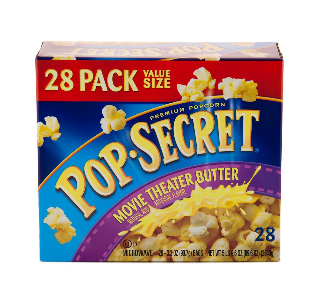 Pop Secret Movie Theater Butter Popcorn, 28-Count