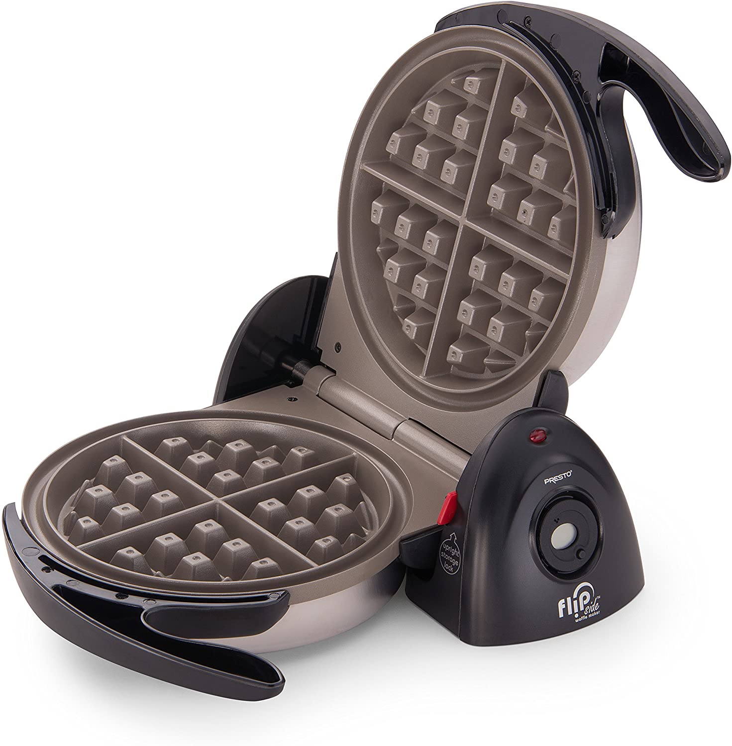 Presto 03510 Stainless Steel Extra-Thick Waffle Maker