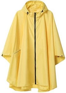 SaphiRose Hooded Poncho With Pockets