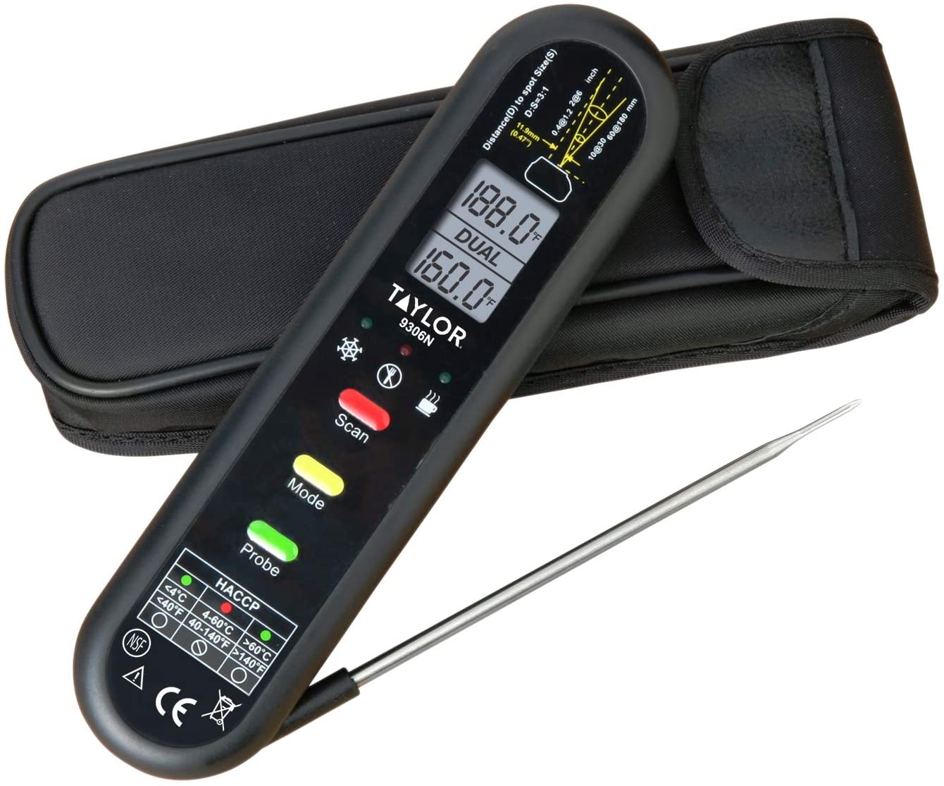Taylor Precision Products Food Sage Digital Meat Thermometer