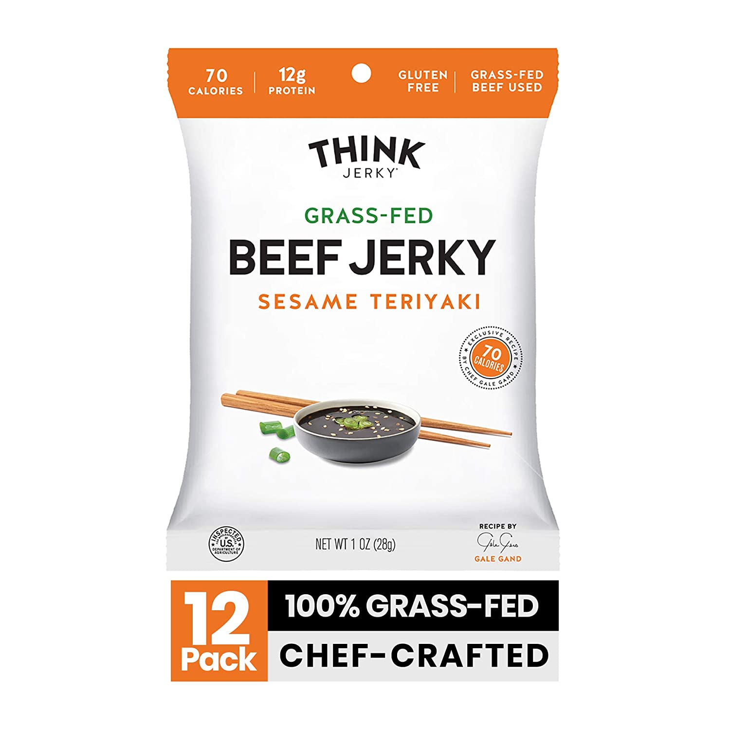 Think Jerky Chef-Crafted Beef Jerky, 12-Count