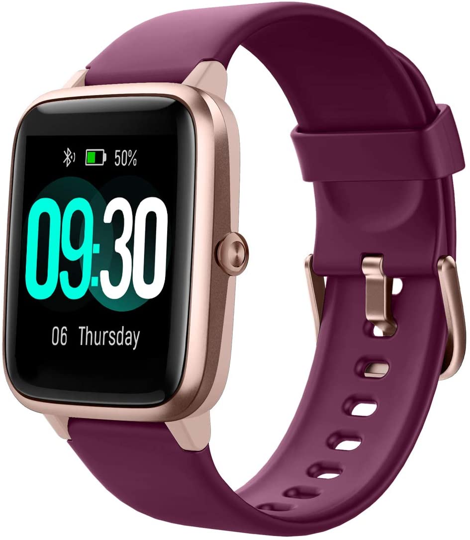 Willful Dark Purple IP68 Android Smart Watch