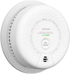 X-Sense White 10-Year Battery Carbon Monoxide Alarm