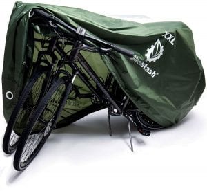 YardStash Wind-Resistant Complete Waterproof Bike Cover