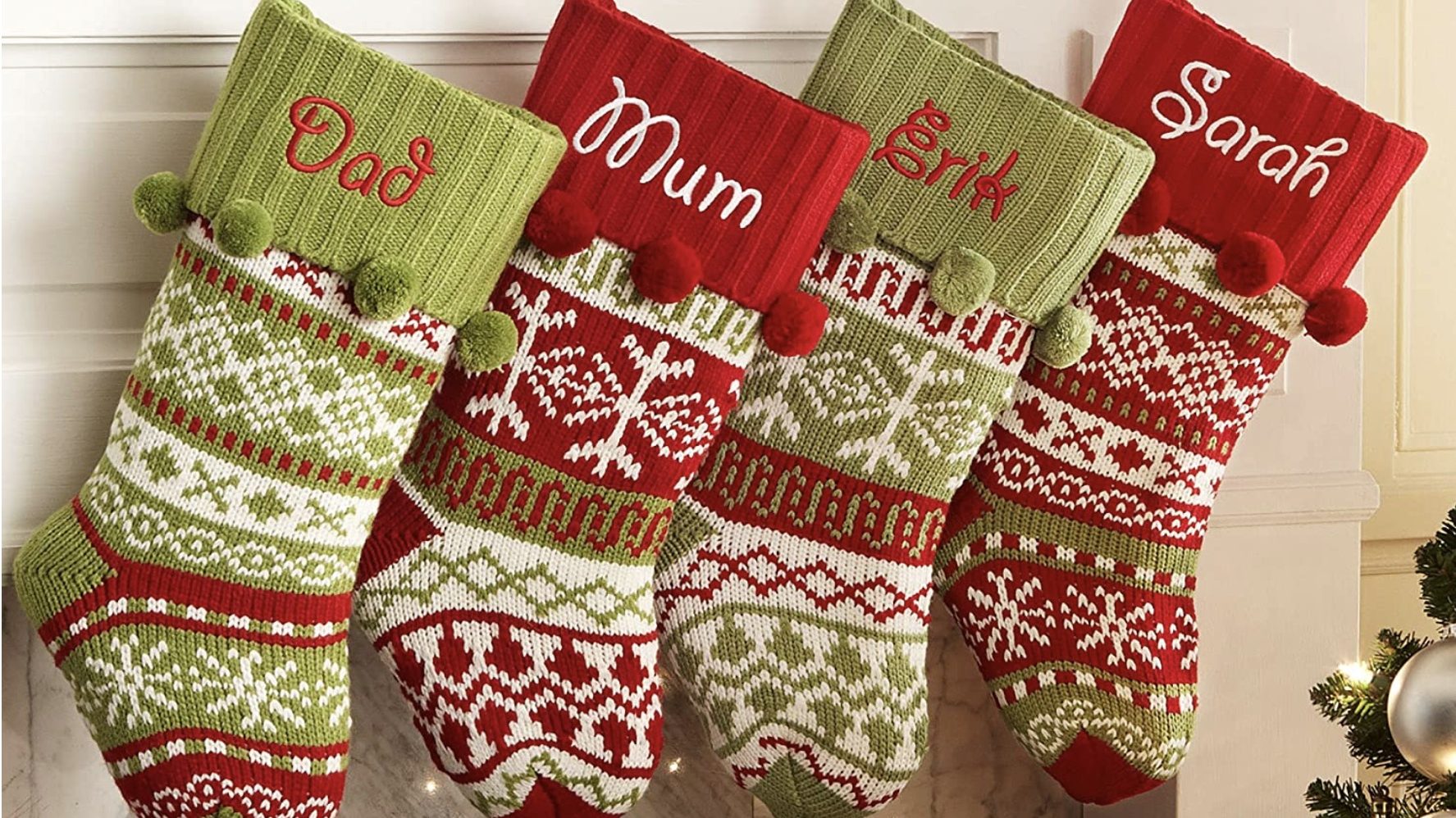 best personalized christmas stocking
