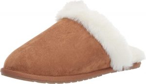 Amazon Essentials Synthetic Women’s Fluffy House Slippers
