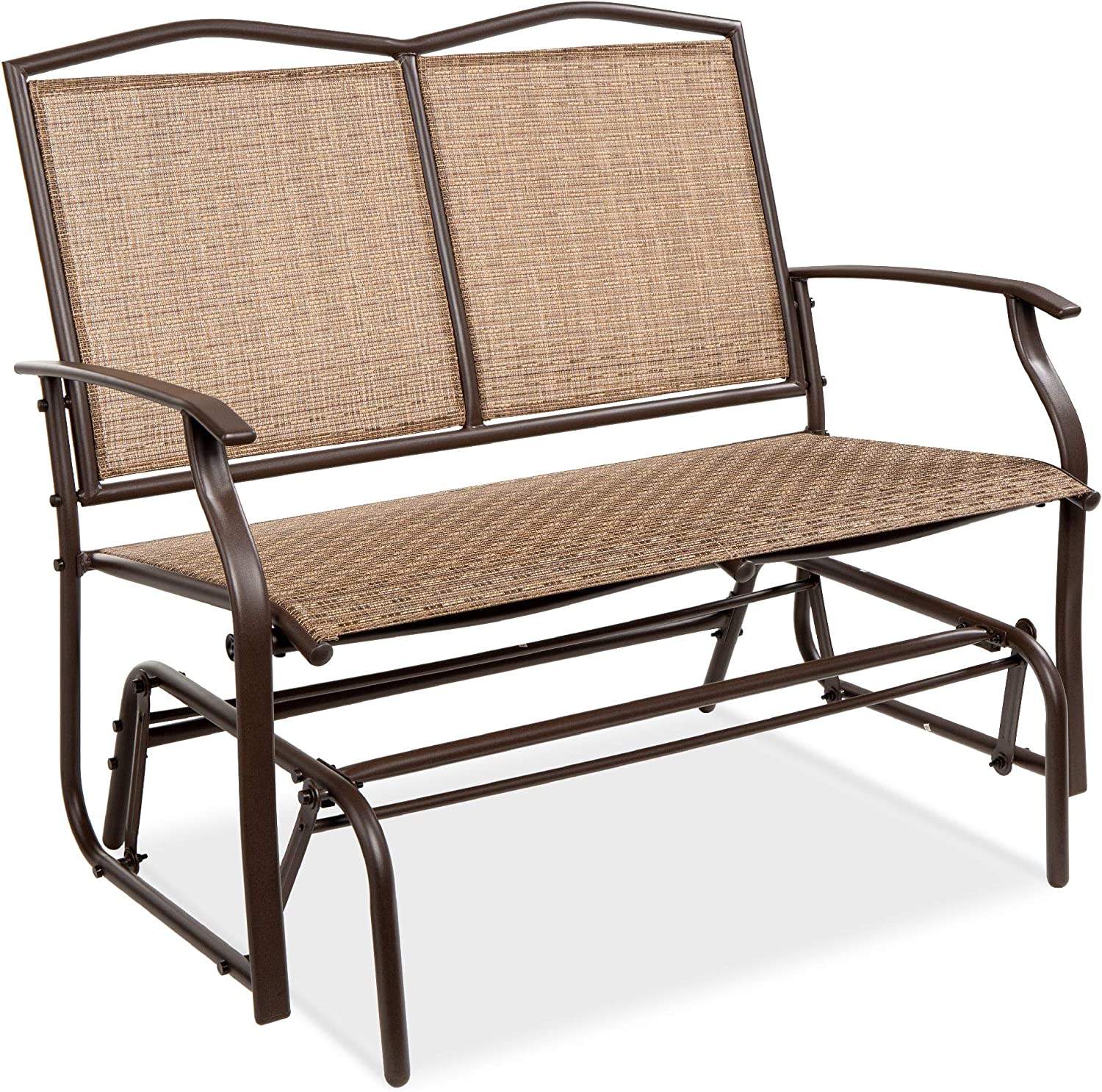 Best Choice Products Mesh Porch Glider & Table
