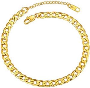 ChainsPro Resizable Gold Anklet