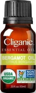 Cliganic Cruelty-Free Bergamot Essential Oil, .33-Ounce