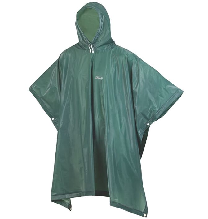 Coleman Waterproof Hooded Rain Poncho