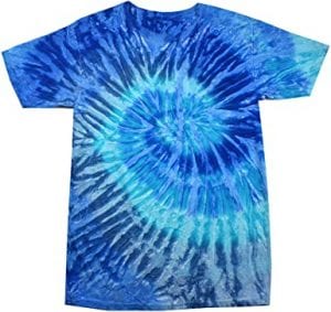 Colortone Classic-Fit Short-Sleeved Tie Dye T-Shirt