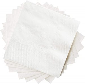 Comfy Package Absorbent 1-Ply Cocktail Napkins, 500-Count