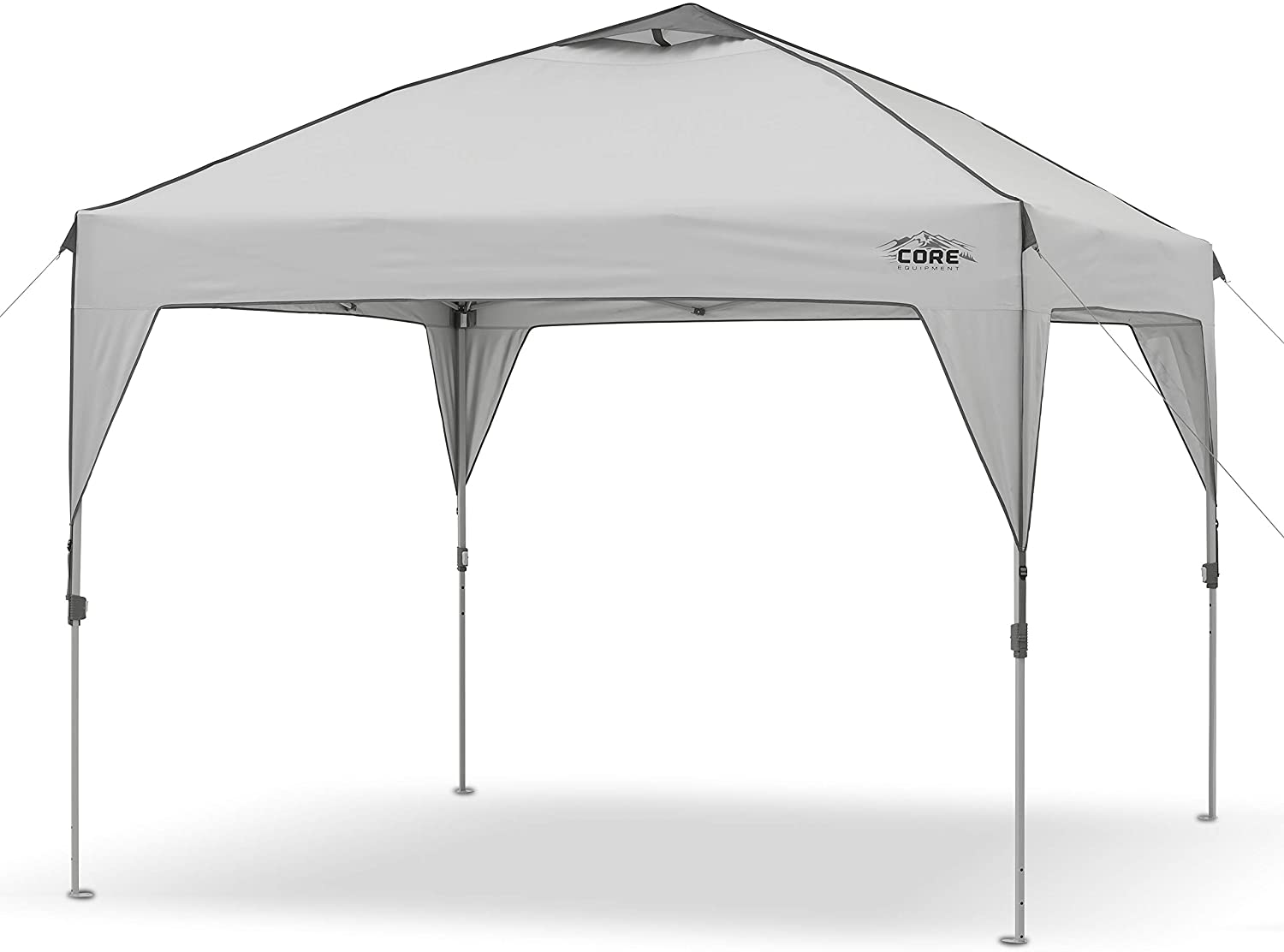 Core Alloy Steel Pop-Up Canopy Tent, 10×10-Feet