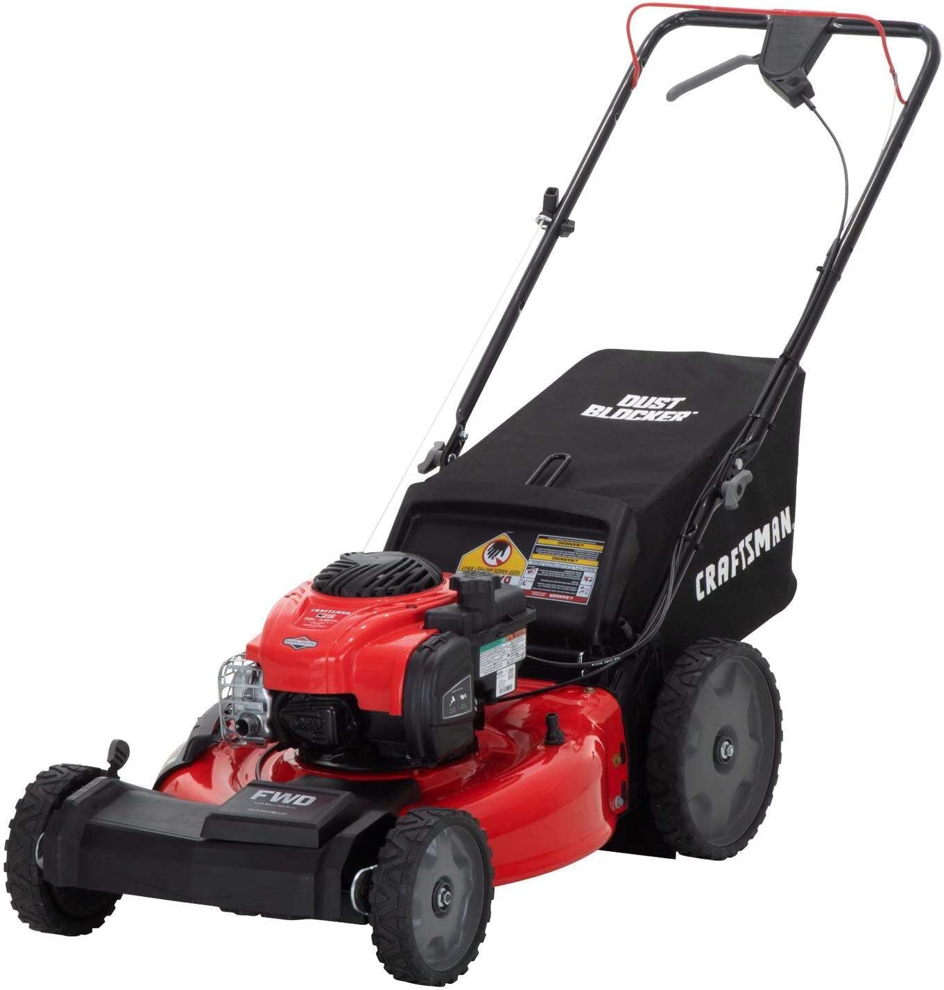 Craftsman M215 Dual Lever Self-Propelled Lawn Mower, 21-Inch
