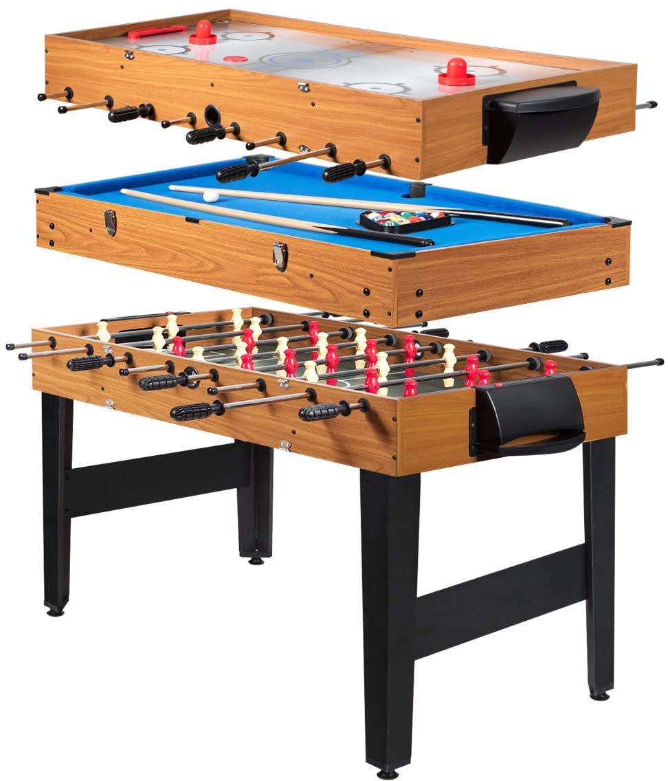 Giantex 3-In-1 Combination Gaming Table, 48-Inch