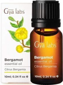 Gya Labs Natural Bergamot Essential Oil, .34-Ounce