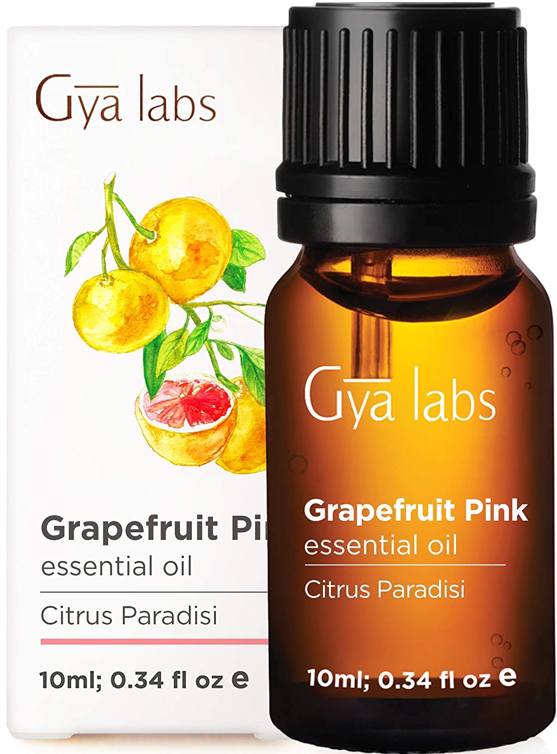 Gya Labs Undiluted Grapefruit Essential Oil, 10-Milliter