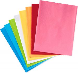 Hallmark Classic Textured Multi-Colored Tissue Paper, 120-Count